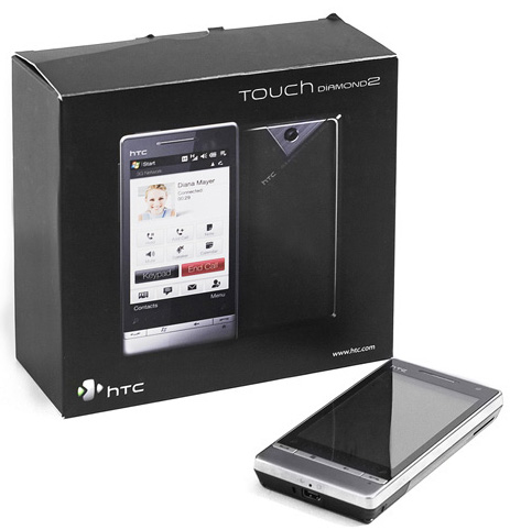 Коробка HTC Touch Diamond 2