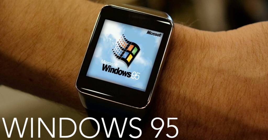 Windows 95 на Apple Watch