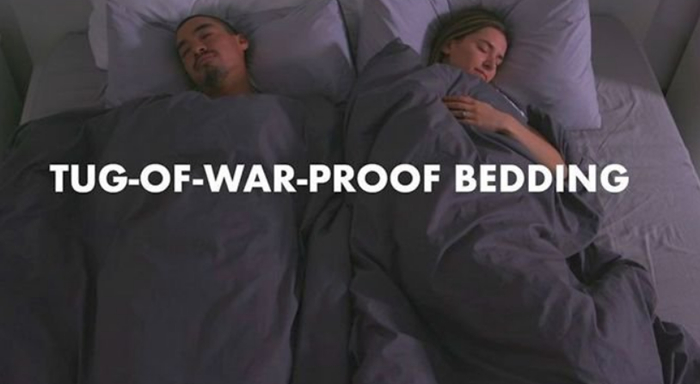 Tug-of-war-proof Bedding