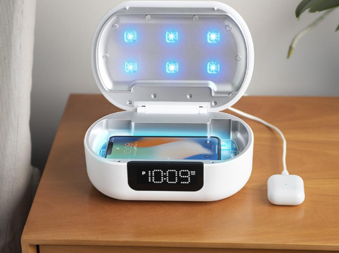 UV-C Sanitizing Alarm Clock